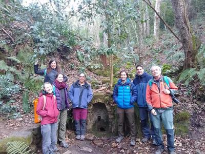 Field trip - Group picture, Font de l'Aranyal, Olzinelles